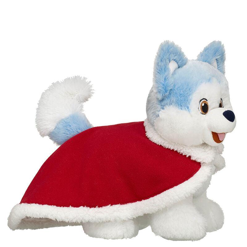 Red and White Fur Cape - Build-A-Bear Workshop Australia