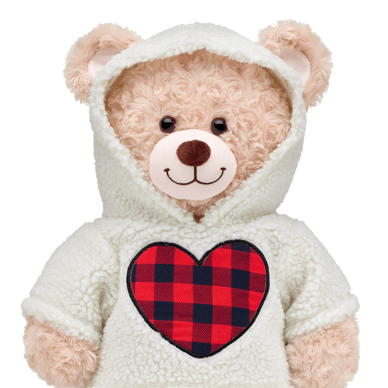 Sherpa Heart Hoodie Build-A-Bear Workshop Australia