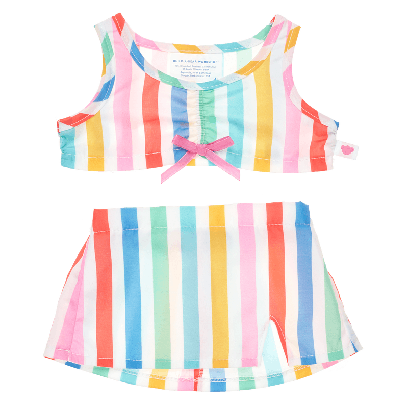 Striped Skirt Set Build-A-Bear Workshop Australia