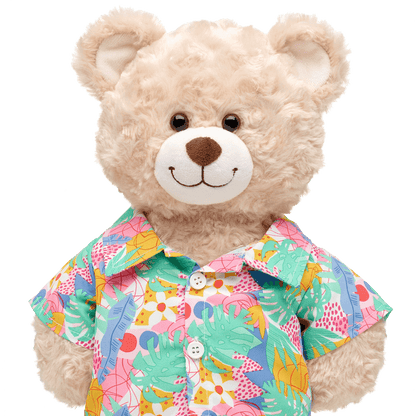 Tropical Button Up Shirt Build-A-Bear Workshop Australia