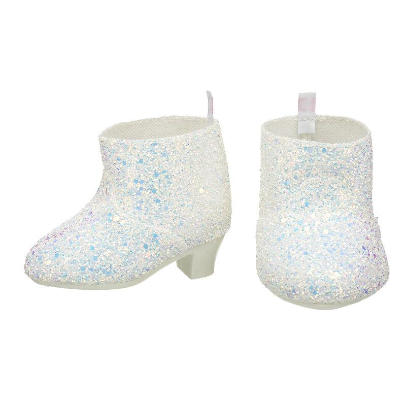 White Glitter Boots - Build-A-Bear Workshop Australia