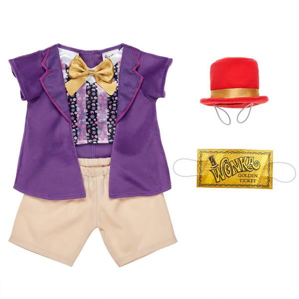 Willy Wonka Costume (Available in stores) - Build-A-Bear Workshop Australia