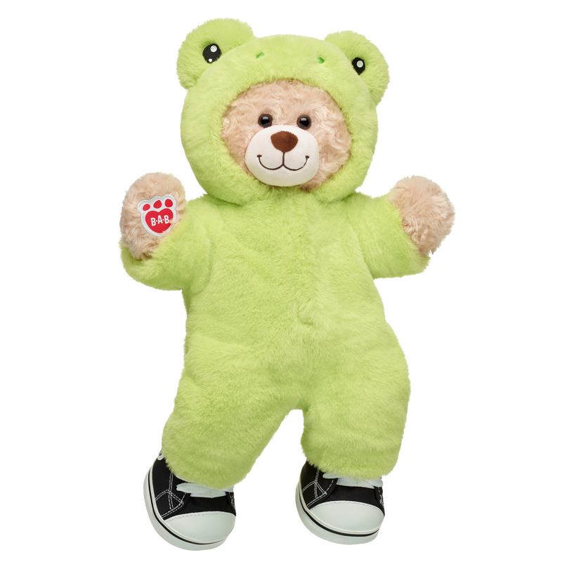 Happy Hugs Bear with Frog Onesie Gift Set - Build-A-Bear Workshop Australia