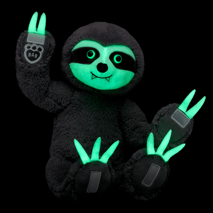 Halloween Vampire Glow Sloth Plush