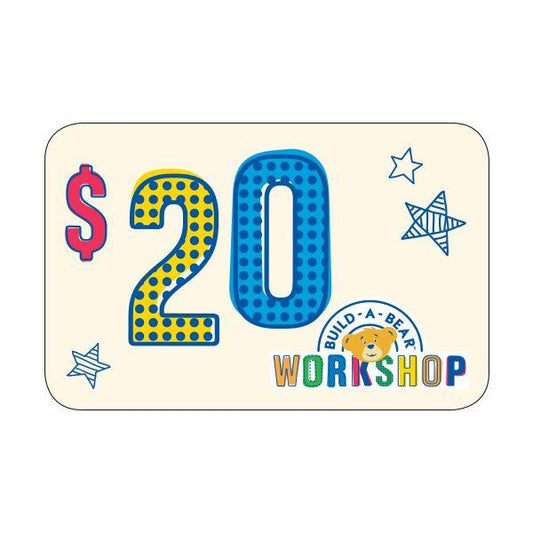 $20 In-Store Use Voucher Build-A-Bear Workshop Australia