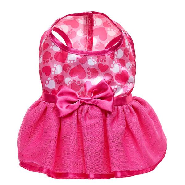 Promise Pets Pink Hearts Dress