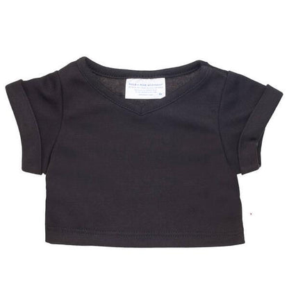 Black V-Neck T-Shirt - Build-A-Bear Workshop Australia