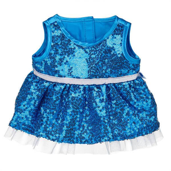 Blue Sequin Dress Build-A-Bear Workshop Australia