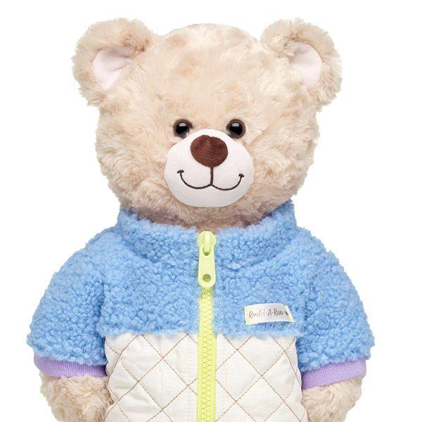 Blue Sherpa jacket - Build-A-Bear Workshop Australia