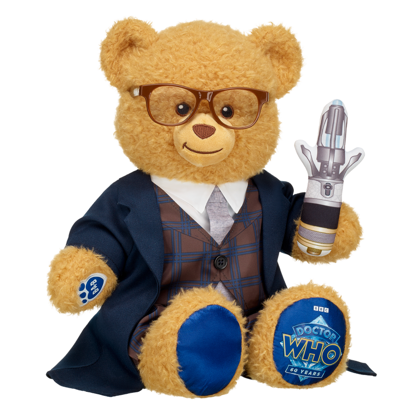 Doctor Who Fourteenth Doctor Diamond Anniversary Bear Bundle (Online Exclusive) Build-A-Bear Workshop Australia