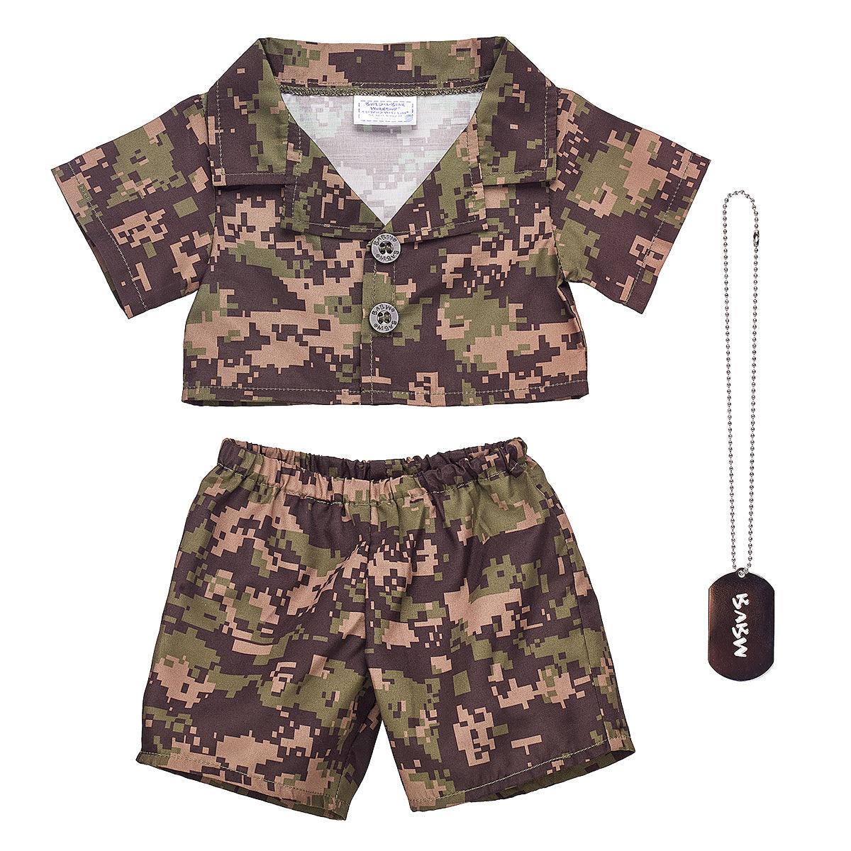 Green Camo Uniform - Build-A-Bear Workshop Australia