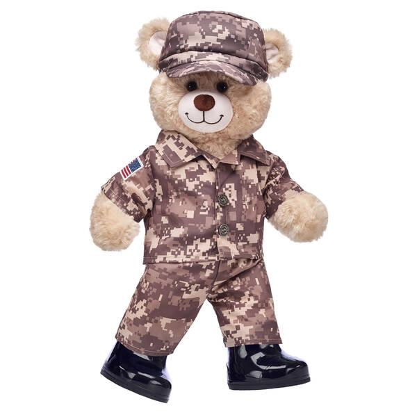 Happy Hugs Khaki Camo Gift Set Build-A-Bear Workshop Australia