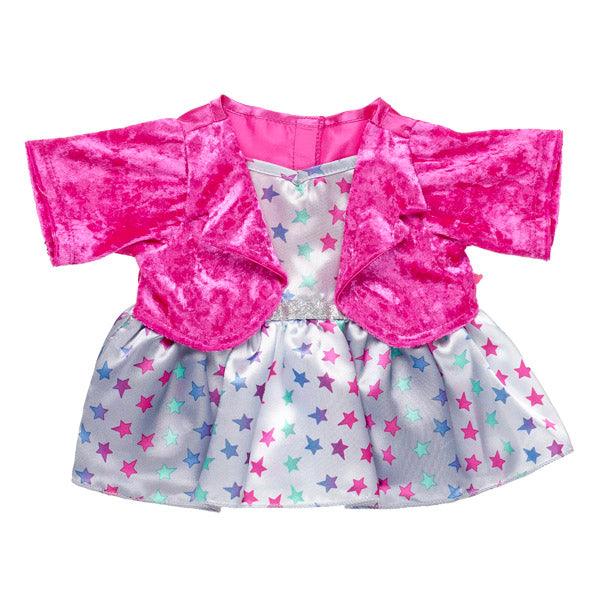 Honey Girls Pink & Silver Dress Build-A-Bear Workshop Australia