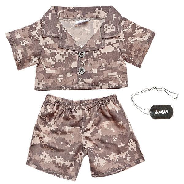 Khaki Camo Uniform - Build-A-Bear Workshop Australia