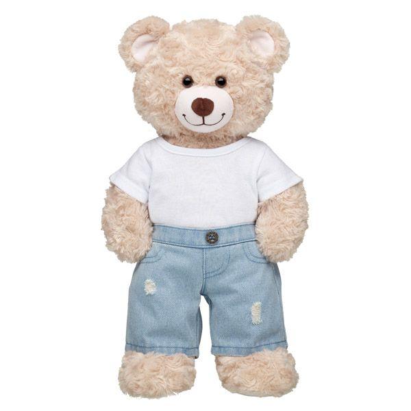 Light Distressed Denim Jeans - Build-A-Bear Workshop Australia