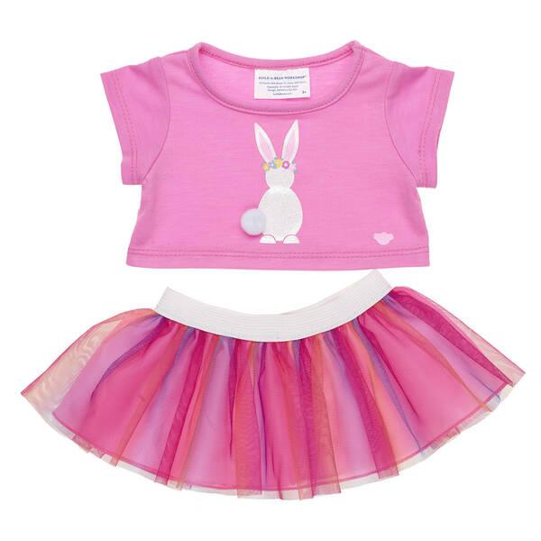 Pink Bunny Skirt Set 2 pc. Build-A-Bear Workshop Australia