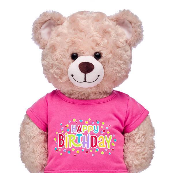 Pink Happy Birthday Tee - Build-A-Bear Workshop Australia