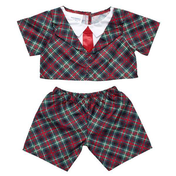 Plaid Holiday Suit Build-A-Bear Workshop Australia