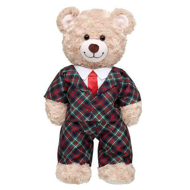 Plaid Holiday Suit Build-A-Bear Workshop Australia