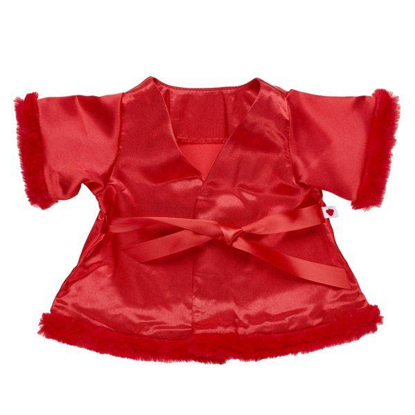 Red Fuzzy Robe Build-A-Bear Workshop Australia