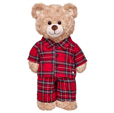 Red Plaid Pjs - Build-A-Bear Workshop Australia