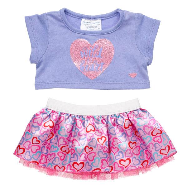 Wild Heart Skirt Set Build-A-Bear Workshop Australia