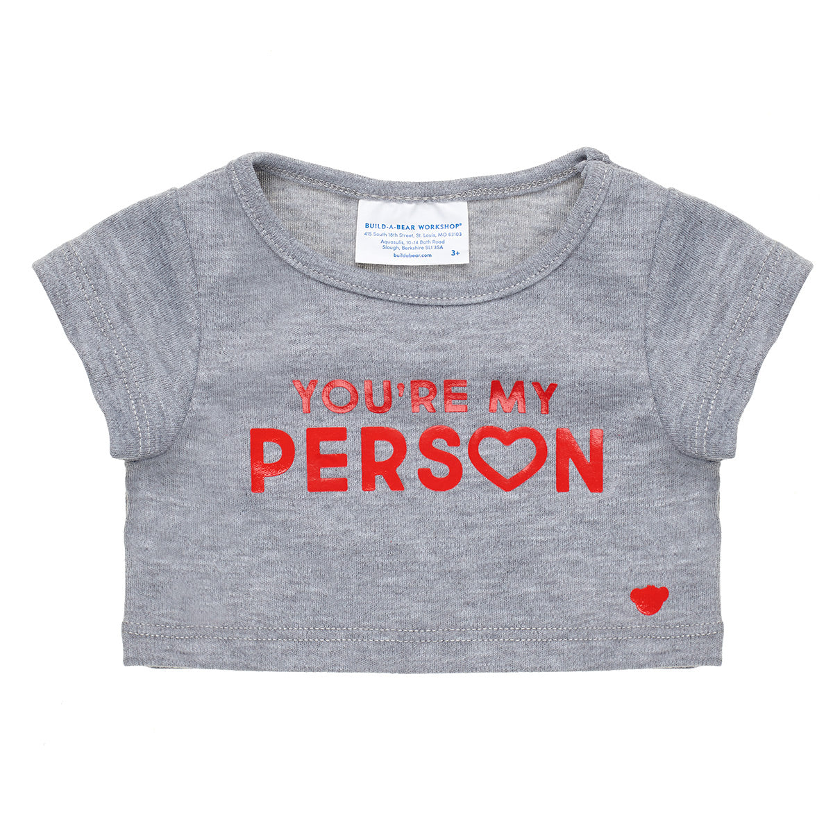 You're My Person Tee Build-A-Bear Workshop Australia